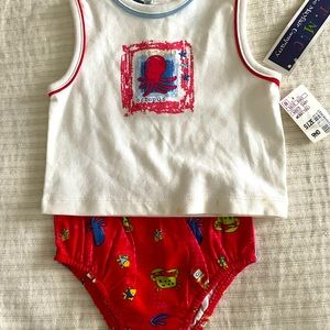 NWT infant boys 2pc outfit